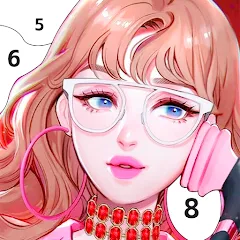 KPOP Paint by Number Coloring МОД на Андроид