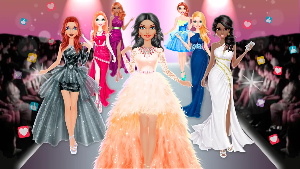 Makeup games makeover dress up  [МОД Unlocked] Screenshot 2