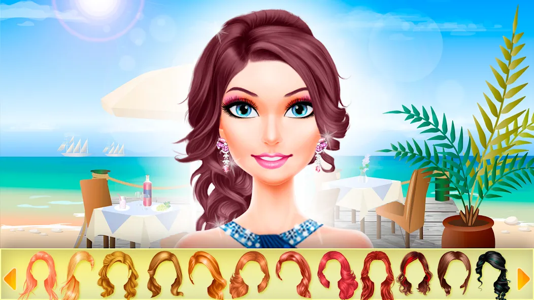 Makeup games makeover dress up  [МОД Unlocked] Screenshot 4