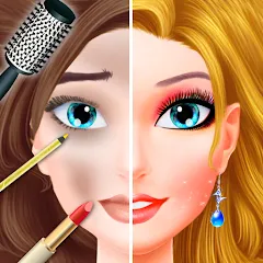 Makeup games makeover dress up МОД на Андроид