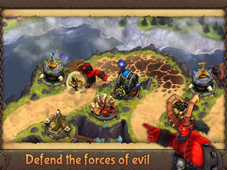 Evil Defenders (Ивил Дефендерс)  [МОД Меню] Screenshot 1
