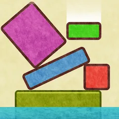 Drop Stack Block Stacking Game МОД на Андроид