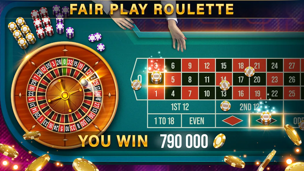 Roulette All Star: Casino Game (Рулетка Олл Стар)  [МОД Unlocked] Screenshot 1