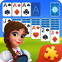 Solitaire Jigsaw Puzzle МОД на Андроид