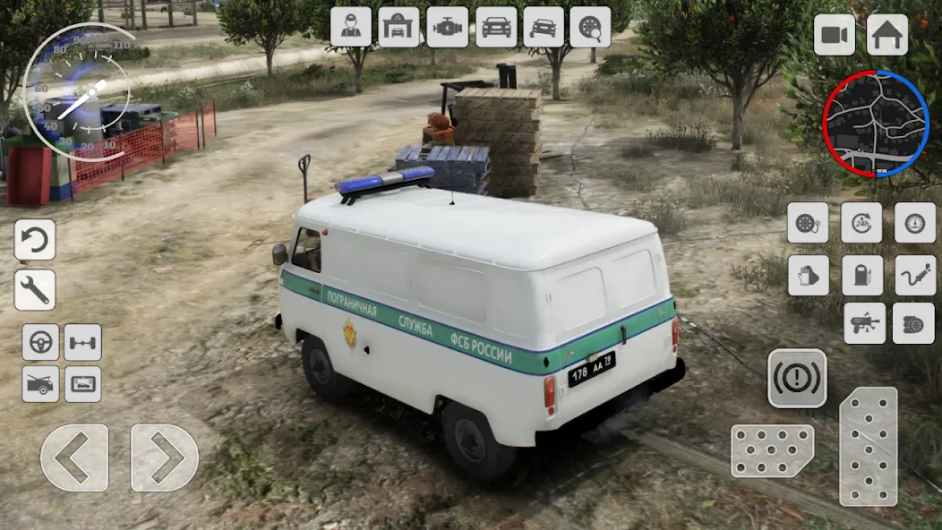 UAZ Loaf: Special vehicle 4x4  [МОД Все открыто] Screenshot 4
