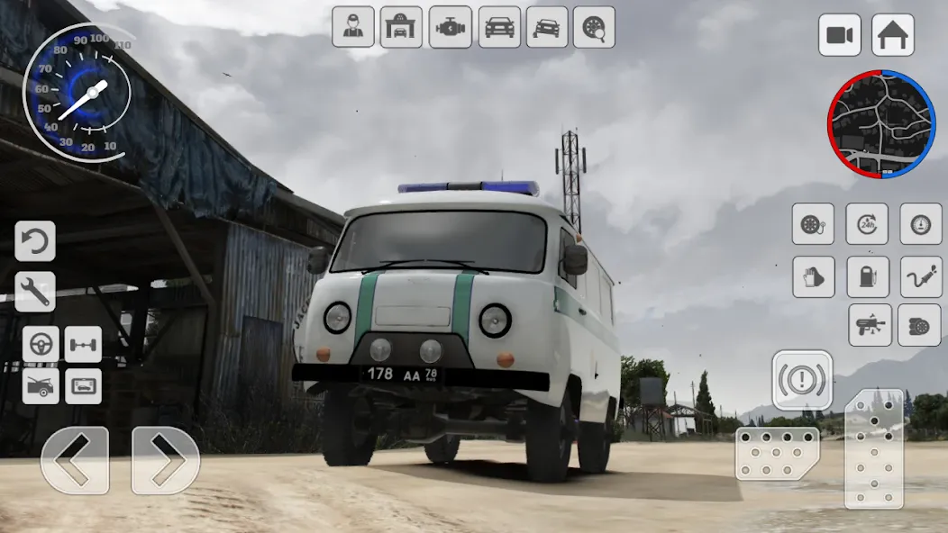 UAZ Loaf: Special vehicle 4x4  [МОД Все открыто] Screenshot 5