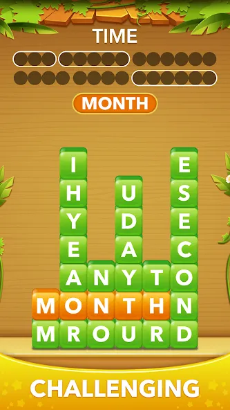 Word Heaps -Connect Stack Word  [МОД Много монет] Screenshot 5